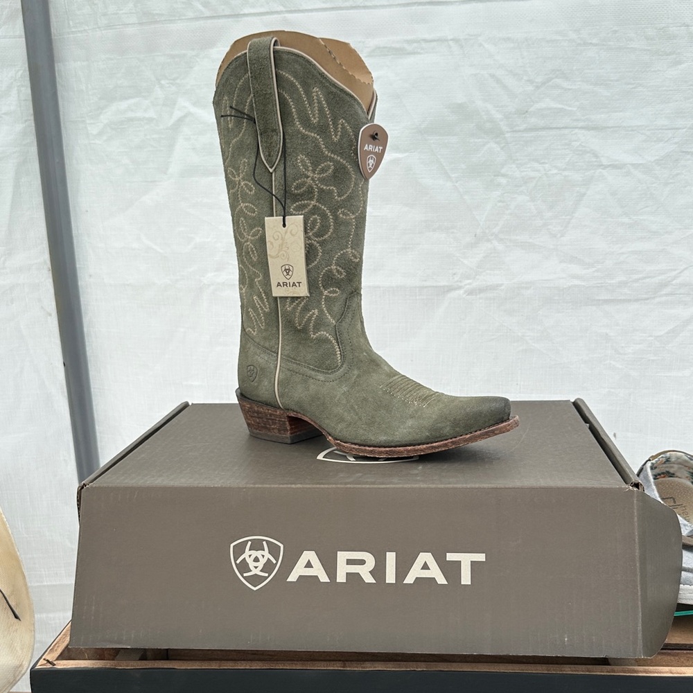 Ariat Olive Western Boots